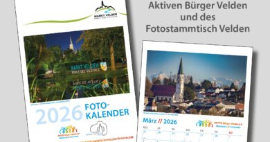 Aktive Bürger Velden starten Verkauf des Fotokalenders 2026 – Erlös geht vollständig an die Tafel Vilsbiburg