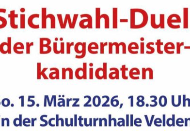 Bürgermeister‑Stichwahl 2026: Die Aktiven Bürger Velden laden zum Kandidaten‑Duell ein